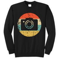 Photographer Vintage Retro Camera Tall Sweatshirt