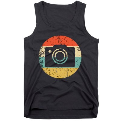 Photographer Vintage Retro Camera Tank Top