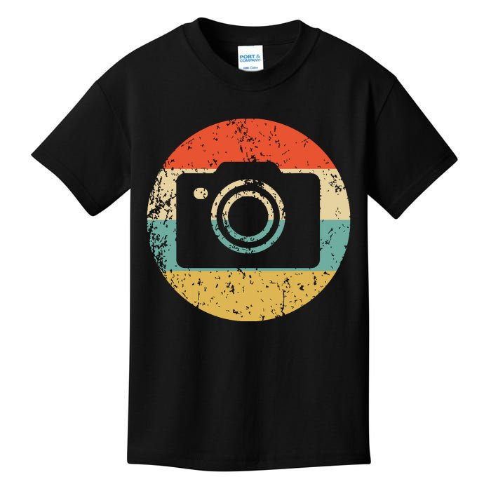 Photographer Vintage Retro Camera Kids T-Shirt