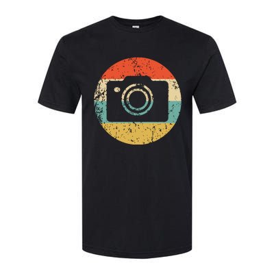 Photographer Vintage Retro Camera Softstyle® CVC T-Shirt