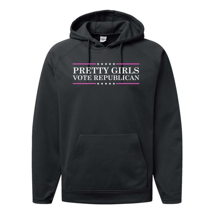 Pretty Vote Republican Performance Fleece Hoodie