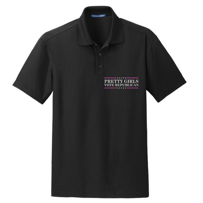 Pretty Vote Republican Dry Zone Grid Polo