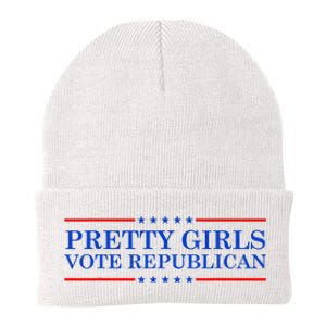 Pretty Vote Republican Knit Cap Winter Beanie