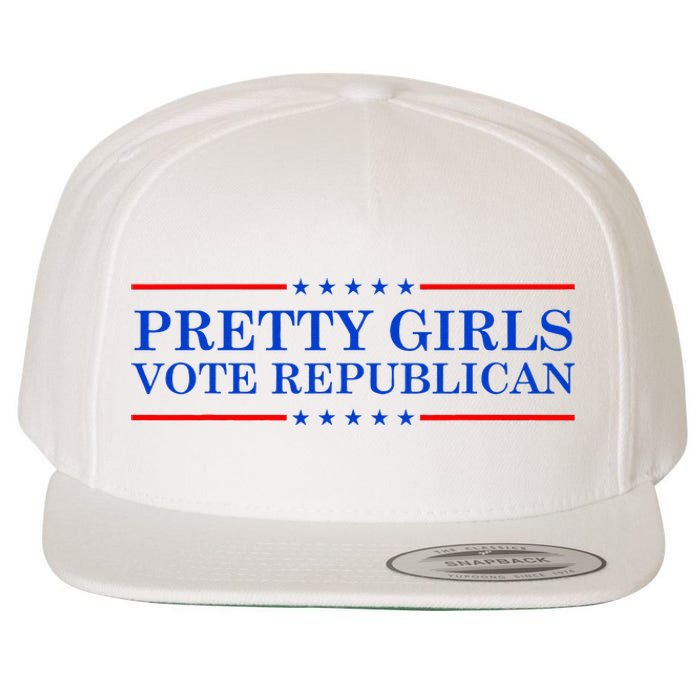 Pretty Vote Republican Wool Snapback Cap