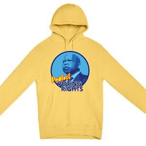 Protect Voting Rights Premium Pullover Hoodie