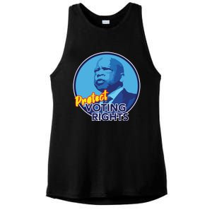 Protect Voting Rights Ladies PosiCharge Tri-Blend Wicking Tank