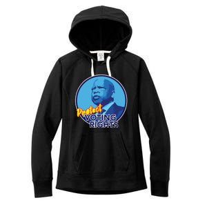 Protect Voting Rights Women's Fleece Hoodie