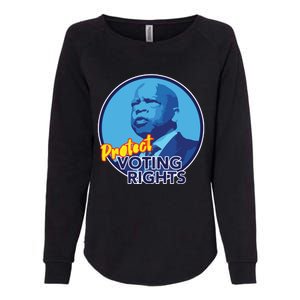 Protect Voting Rights Womens California Wash Sweatshirt