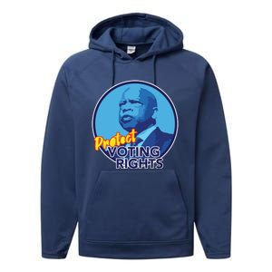 Protect Voting Rights Performance Fleece Hoodie