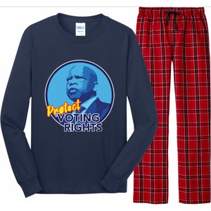 Protect Voting Rights Long Sleeve Pajama Set