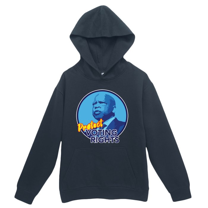 Protect Voting Rights Urban Pullover Hoodie