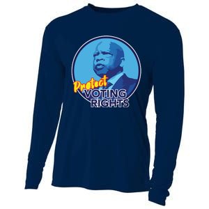 Protect Voting Rights Cooling Performance Long Sleeve Crew