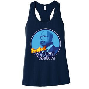 Protect Voting Rights Women's Racerback Tank