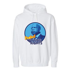 Protect Voting Rights Garment-Dyed Fleece Hoodie