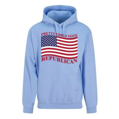 Pretty Vote Republican Usa Flag Freedom Republican Great Gift Unisex Surf Hoodie