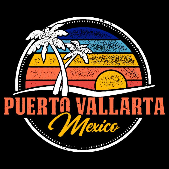 Puerto Vallarta Retro Sunset Visor