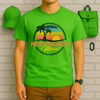 Puerto Vallarta Retro Sunset T-Shirt