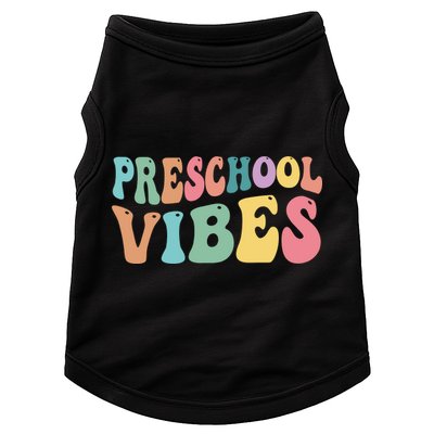 Preschool Vibes Retro 80s Pre School Doggie Tank