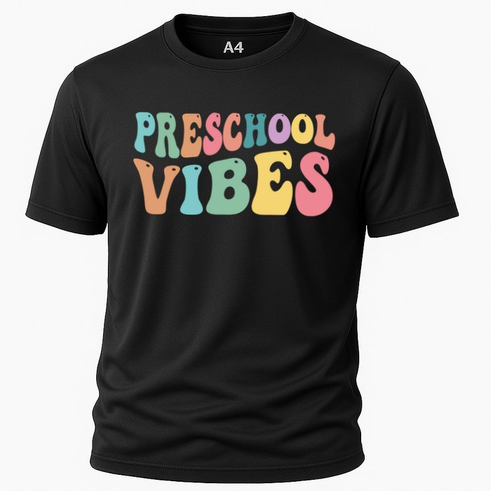 Preschool Vibes Retro 80s Pre School Performance Shirt