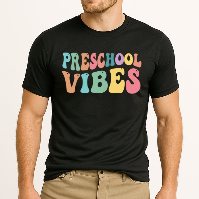 Preschool Vibes Retro 80s Pre School Performance Shirt