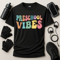 Preschool Vibes Retro 80s Pre School Performance Shirt