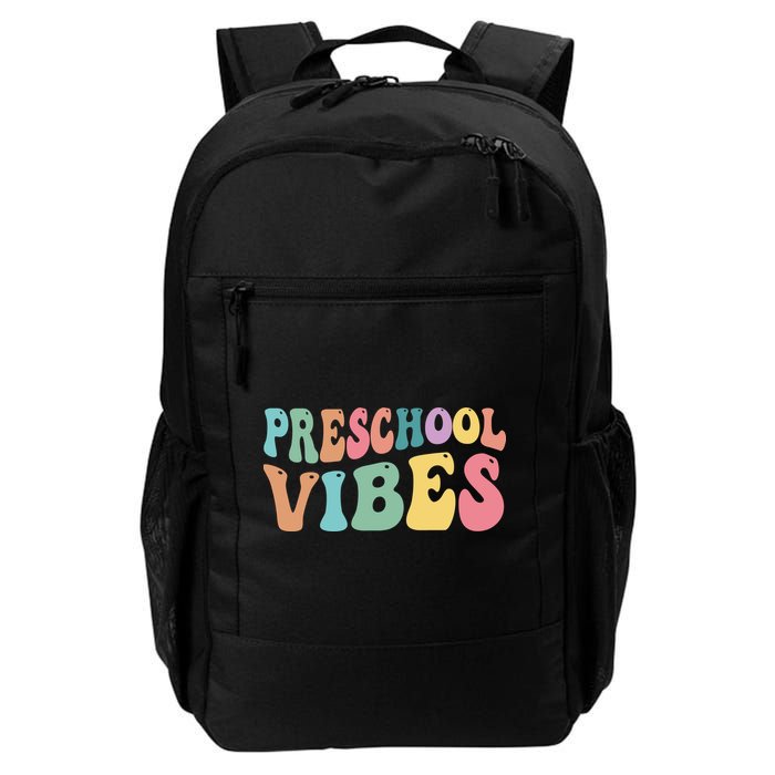 Preschool Vibes Retro 80s Pre School Backpack