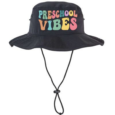 Preschool Vibes Retro 80s Pre School Bucket Hat