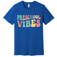 Preschool Vibes Retro 80s Pre School Premium T-Shirt