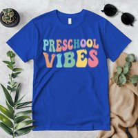 Preschool Vibes Retro 80s Pre School Premium T-Shirt