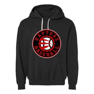 Pauls Valley Raptors Crest Garment-Dyed Fleece Hoodie