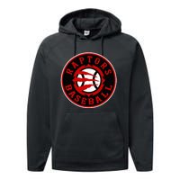 Pauls Valley Raptors Crest Performance Fleece Hoodie