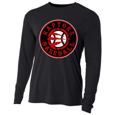 Pauls Valley Raptors Crest Cooling Performance Long Sleeve Crew