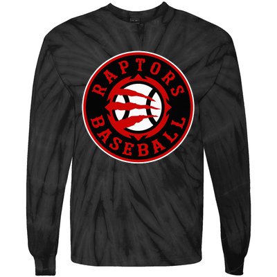 Pauls Valley Raptors Crest Tie-Dye Long Sleeve Shirt