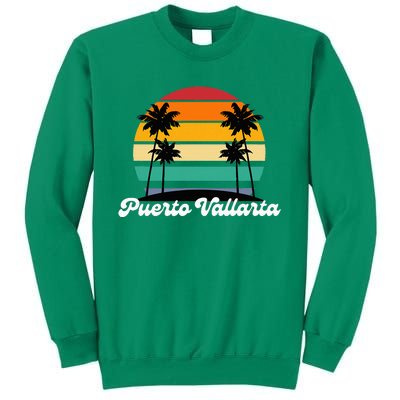 Puerto Vallarta Retro Vintage 70s 80s Beach Summer Sun Fun Sweatshirt