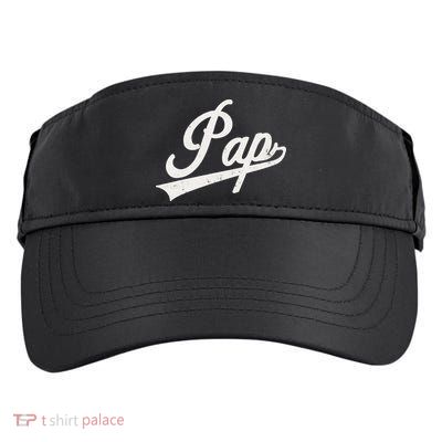 Pap Vintage Retro Style Father’s day gift for Pap Grandpa Adult Drive Performance Visor