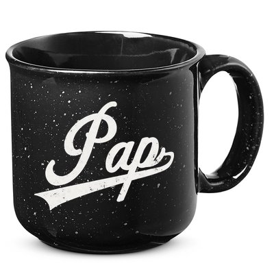 Pap Vintage Retro Style Father’s day gift for Pap Grandpa 15oz Campfire Ceramic Mug