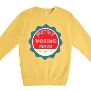 Protect Voting Rights Premium Crewneck Sweatshirt