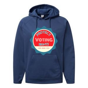 Protect Voting Rights Performance Fleece Hoodie