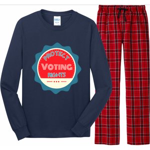 Protect Voting Rights Long Sleeve Pajama Set