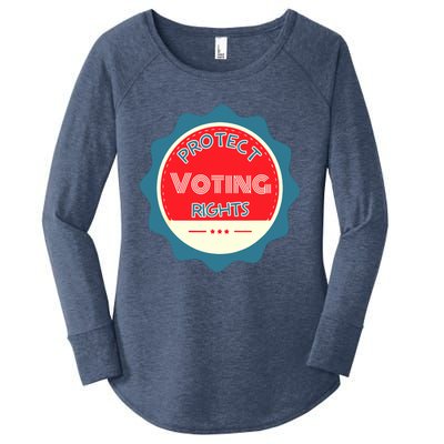 Protect Voting Rights Women's Perfect Tri Tunic Long Sleeve Shirt