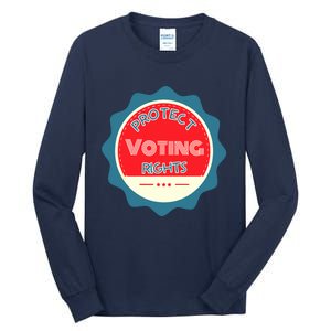 Protect Voting Rights Tall Long Sleeve T-Shirt