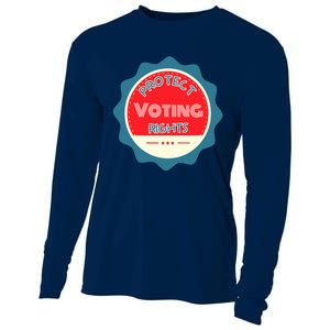 Protect Voting Rights Cooling Performance Long Sleeve Crew