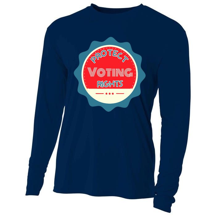 Protect Voting Rights Cooling Performance Long Sleeve Crew