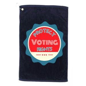 Protect Voting Rights Platinum Collection Golf Towel