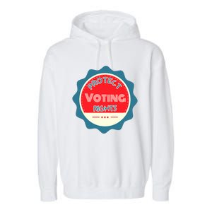 Protect Voting Rights Garment-Dyed Fleece Hoodie