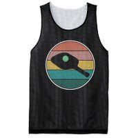 Pickleball Vintage Retro Sunset Ball Funny Pickleball Joke Mesh Reversible Basketball Jersey Tank