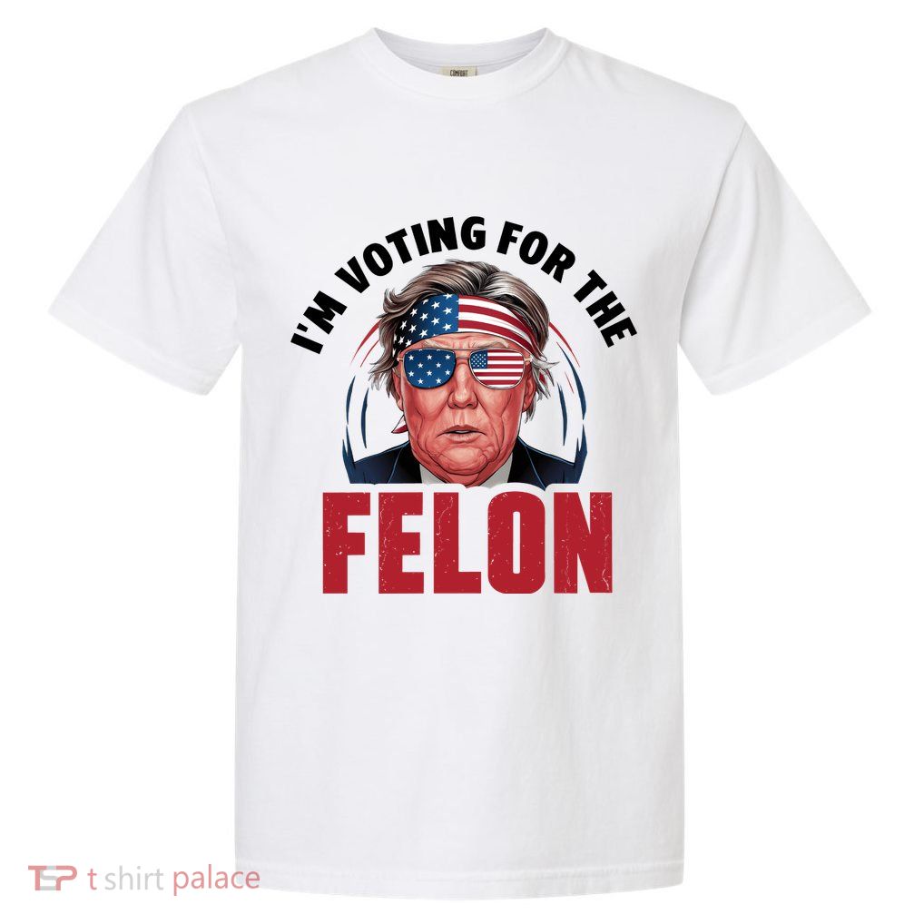 Patriotic Voting Statement Garment-Dyed Heavyweight T-Shirt