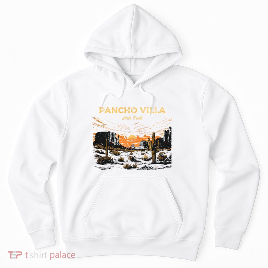 Pancho Villa State Park New Mexico Retro Vintage Hoodie