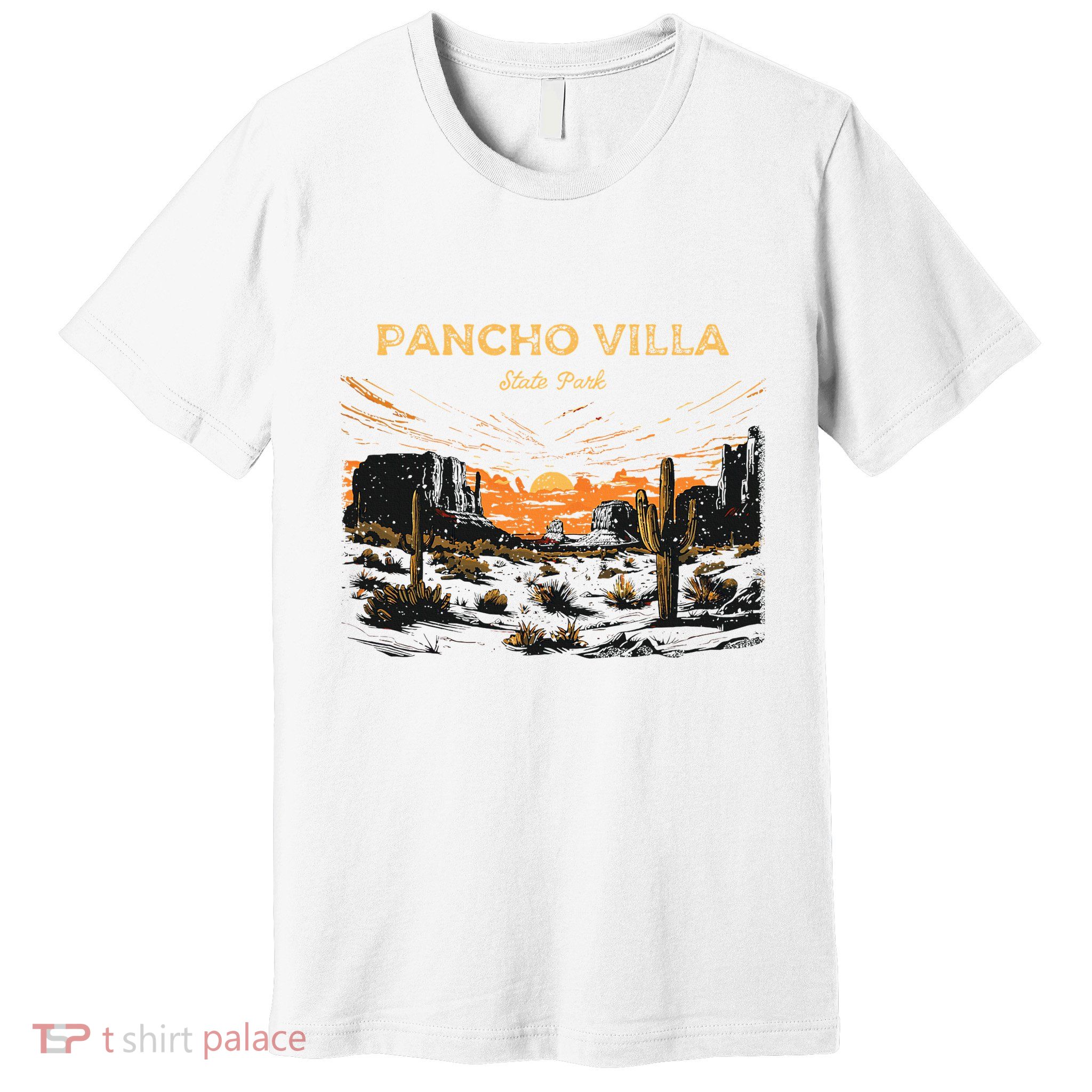 Pancho Villa State Park New Mexico Retro Vintage Premium T-Shirt