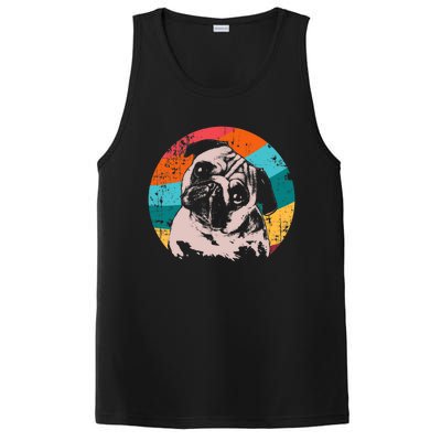 Pug Vintage Style Meaningful Gift Idea PosiCharge Competitor Tank